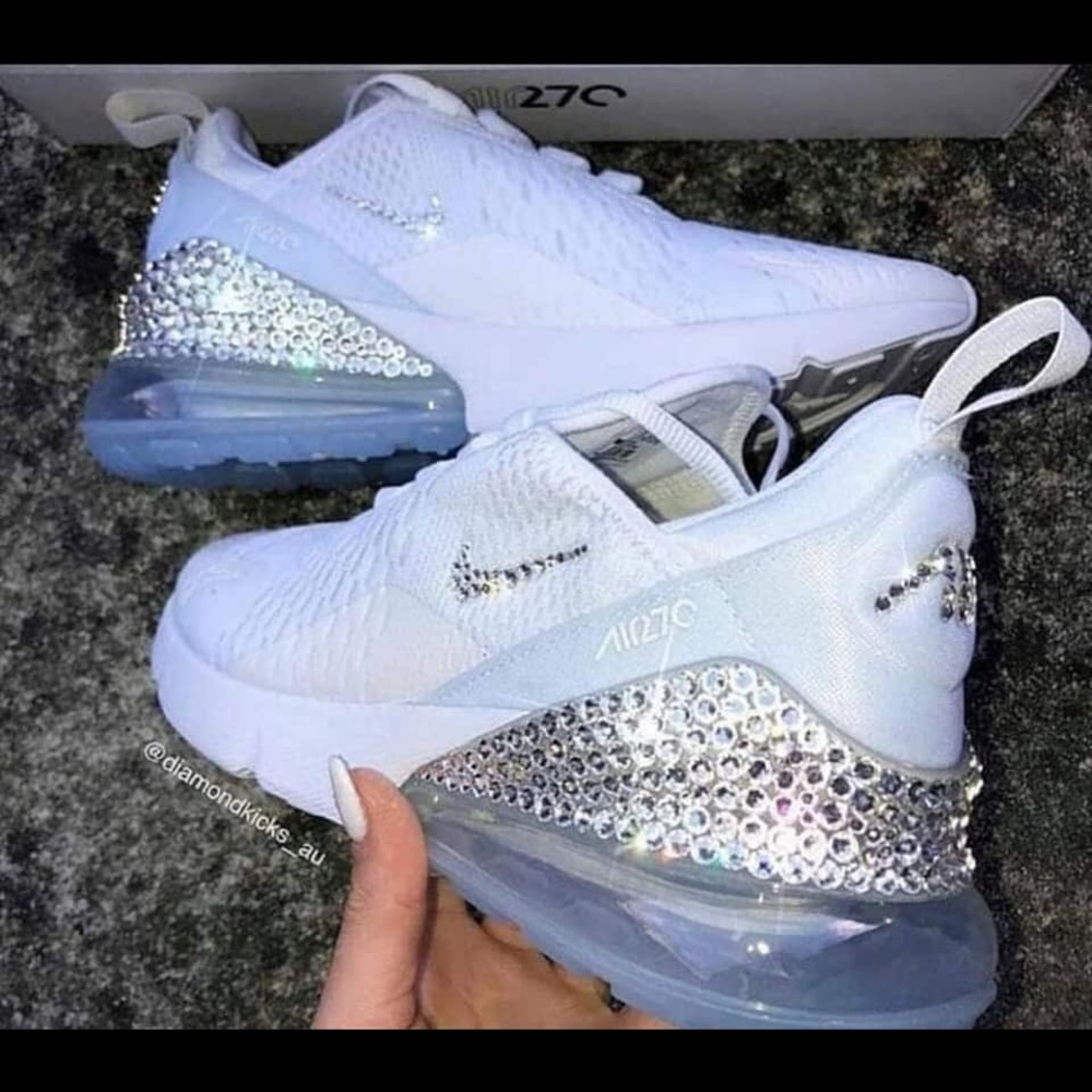 CUSTOM BLING AIRMAX 270 ALL COLORS  🚨21 DAYS🚨 - Picture 2 of 2